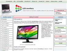 Tablet Screenshot of lcd-monitory.cz